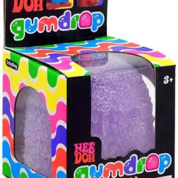 NEEDOH Gumdrop Squishy Sensory Toy - Purple NEW IN BOX - Picture 2 of 2
